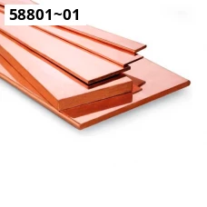 Шина медная, полоса 1,5x8 мм ШММ ГОСТ 434-78 Шина медная, полоса 1,5x8 мм ШММ ГОСТ 434-78